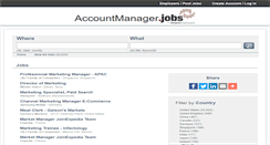 Desktop Screenshot of accountmanager.jobs